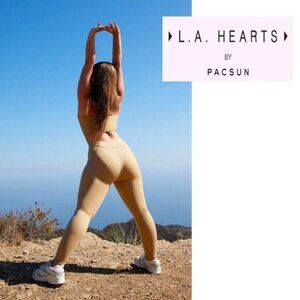 Workout Outfits for Women 2 Piece Seamless Crop Tank High Waist Leggings‎ Sets